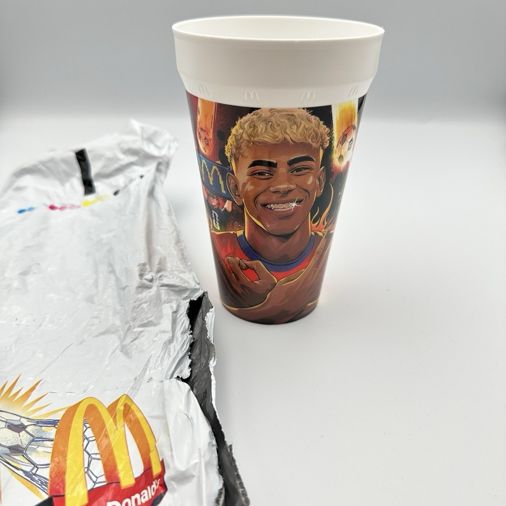 McDonalds FIFA World Cup 26 Lamine Yamal Spain Collectible Cup 2026 New